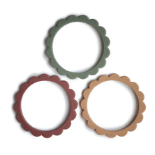 Load image into Gallery viewer, Flower Teething Bracelet 3-Pack
